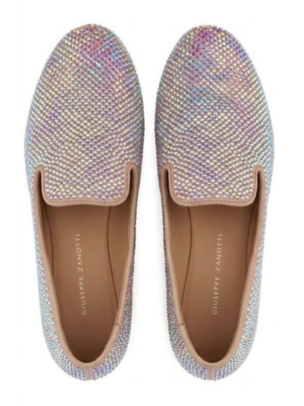 Giuseppe Zanotti Evangeline Leather Loafers | Size 7.5